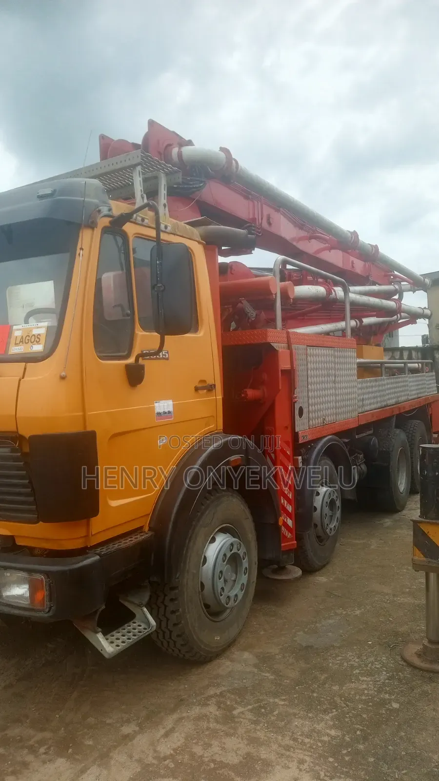 Foreign Used Mercedes Concrete Pump