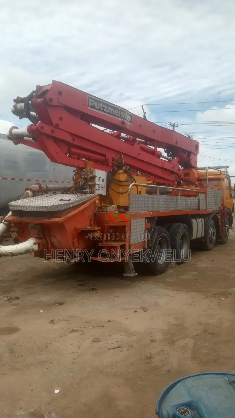 Foreign Used Mercedes Concrete Pump