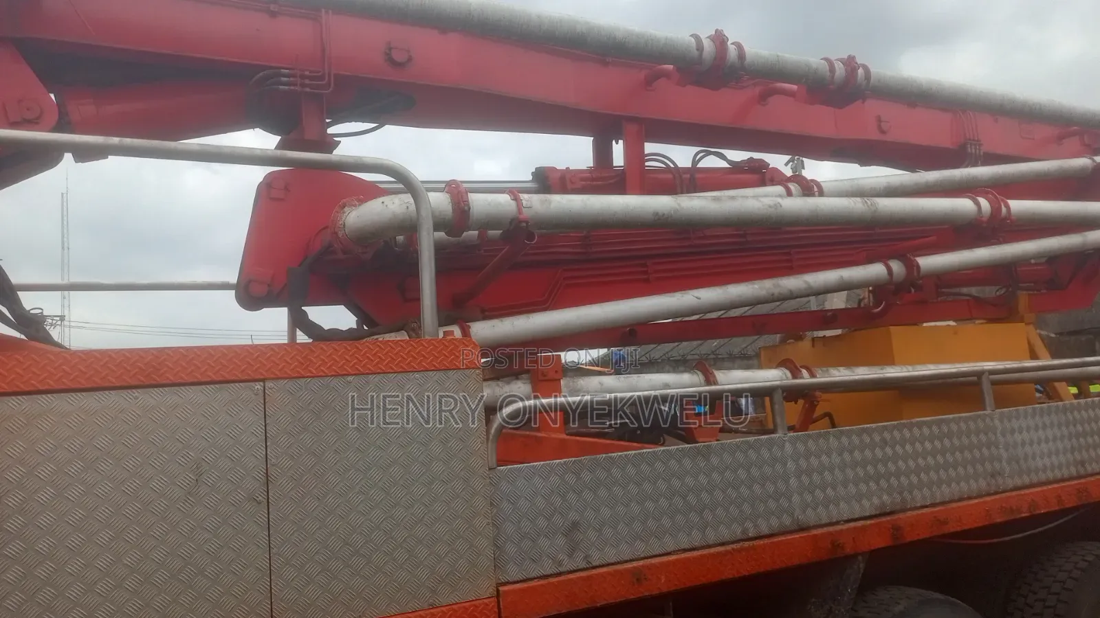 Foreign Used Mercedes Concrete Pump