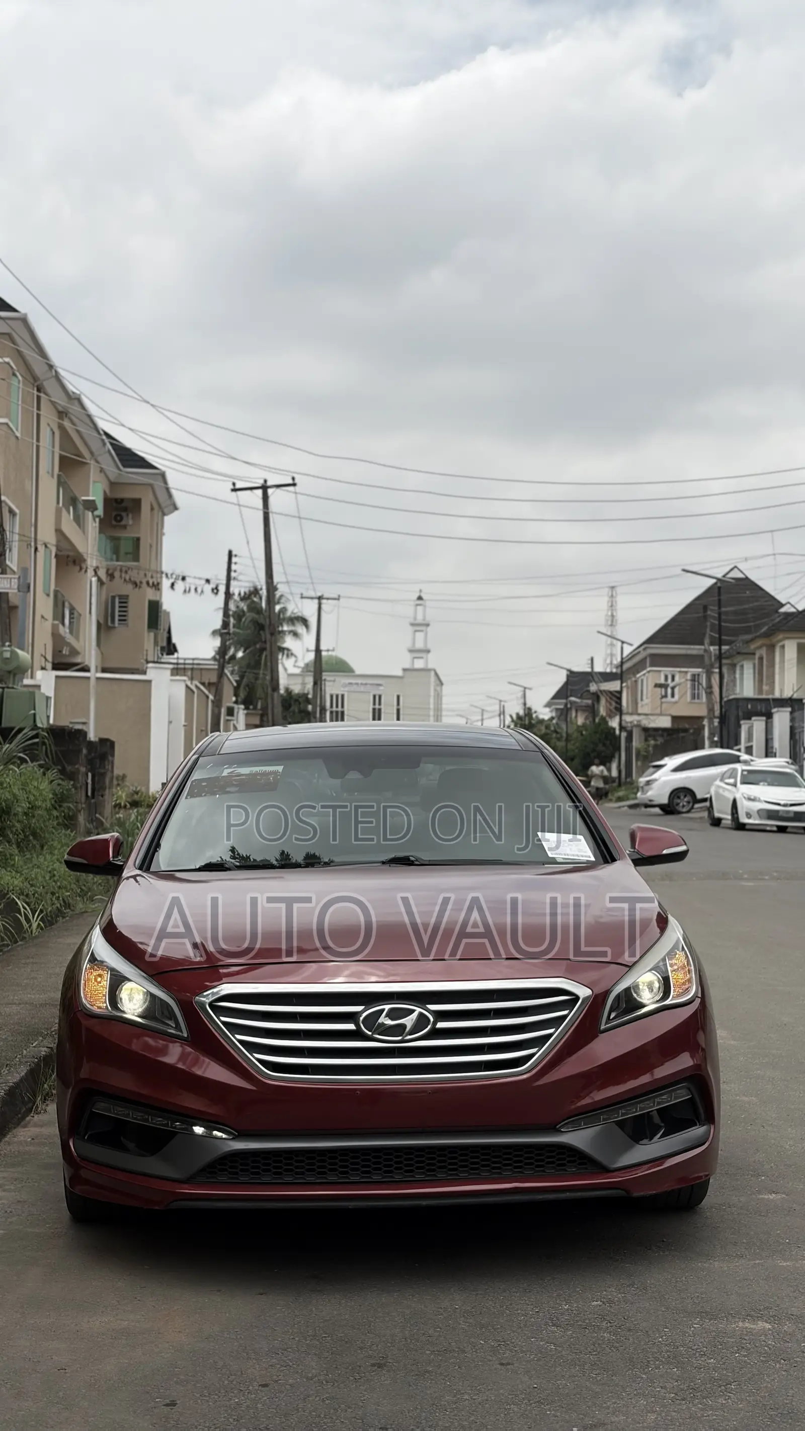 Hyundai Sonata Limited Sedan FWD (2.4L 4cyl 6A) 2016 Red
