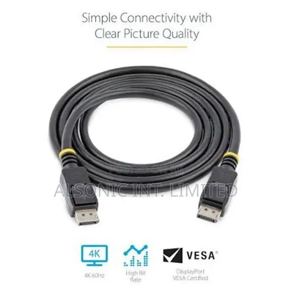 DisplayPort to DisplayPort 3m
