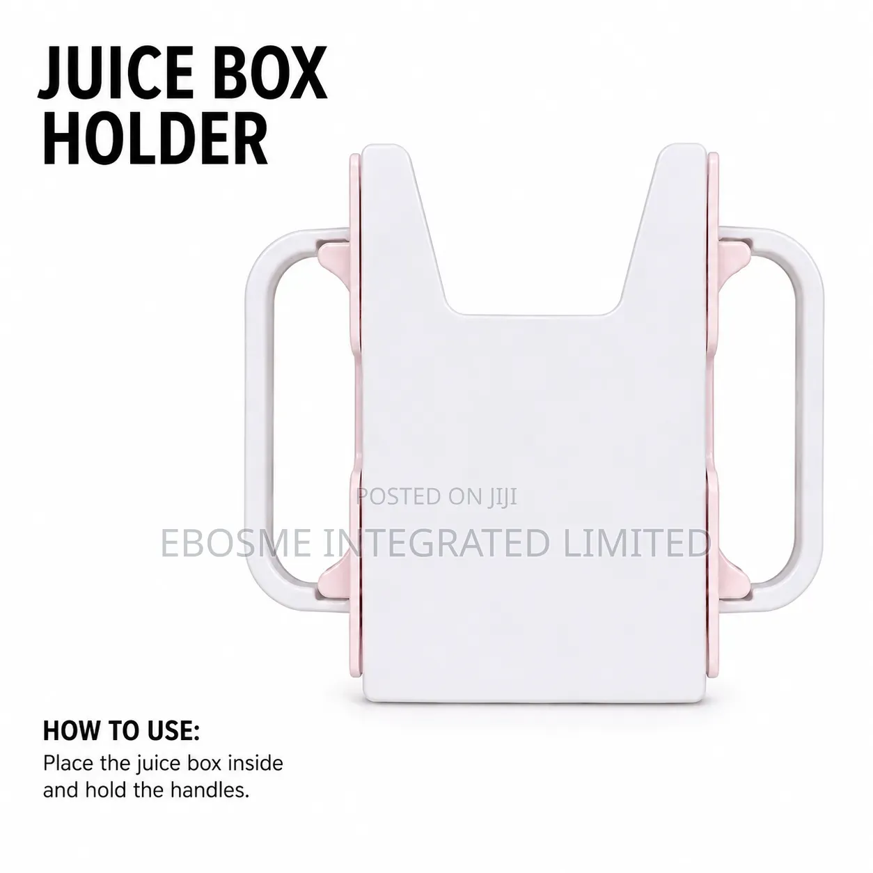 Smile Baby Adjustable Juice Box Holder With Handles