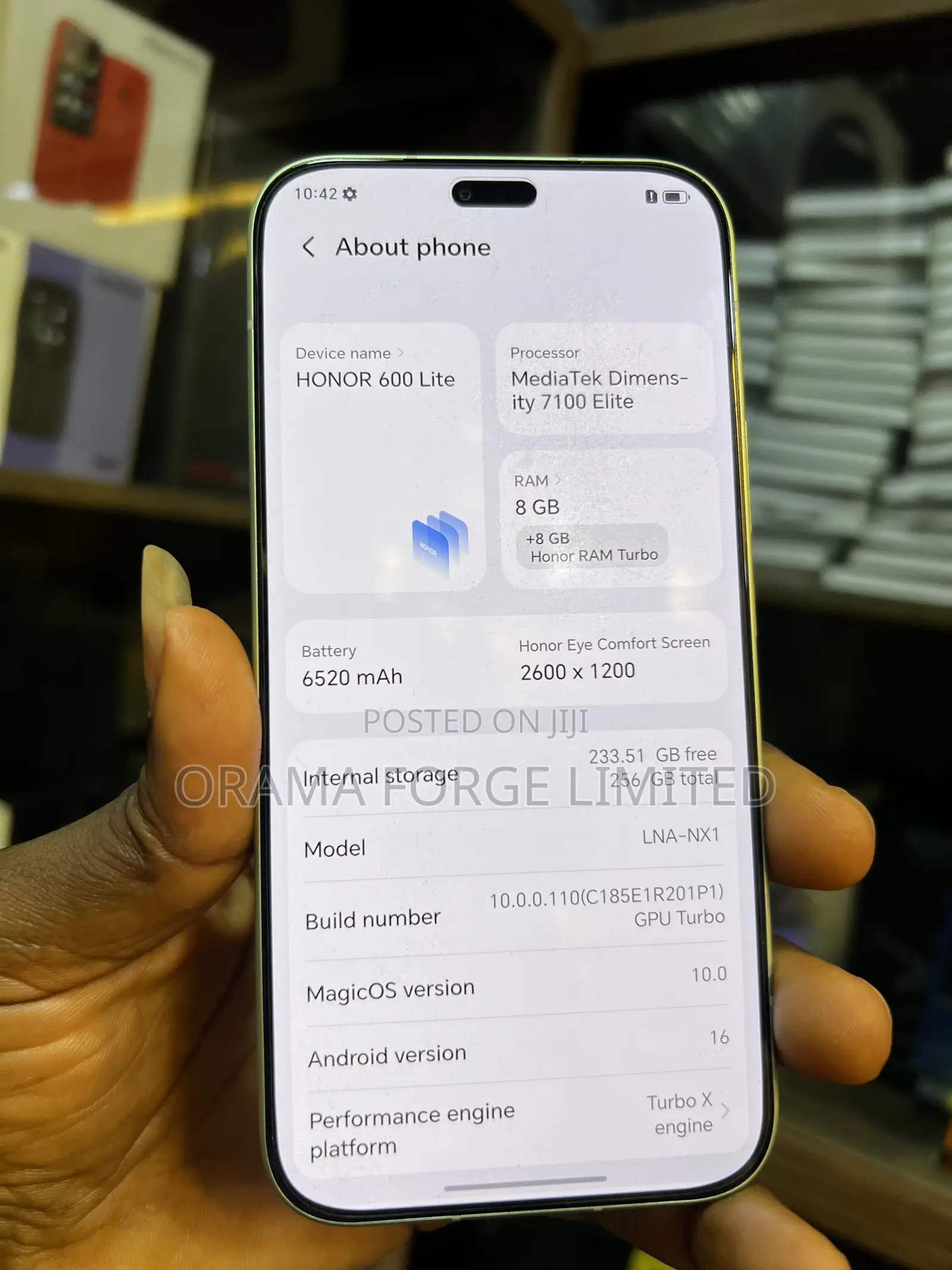 Honor 600 256 GB Green