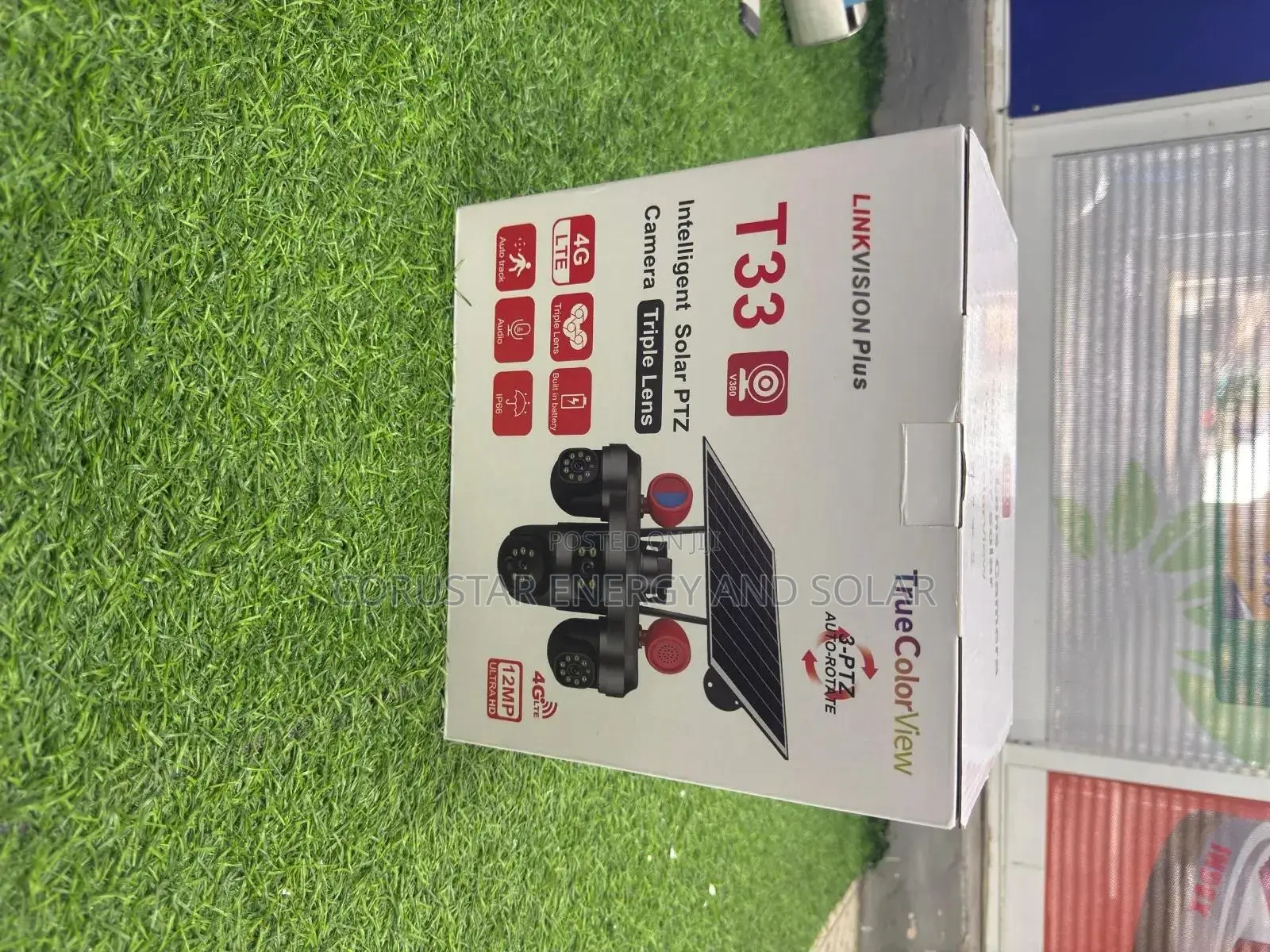 Solar Camera PTZ T33 - Intelligent Triple Lens*