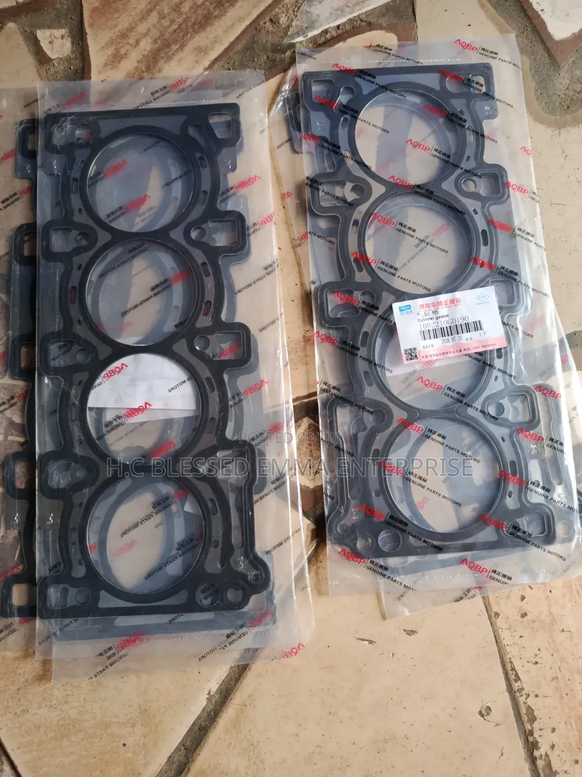 Original Iron Gasket for JAC T6 and T8