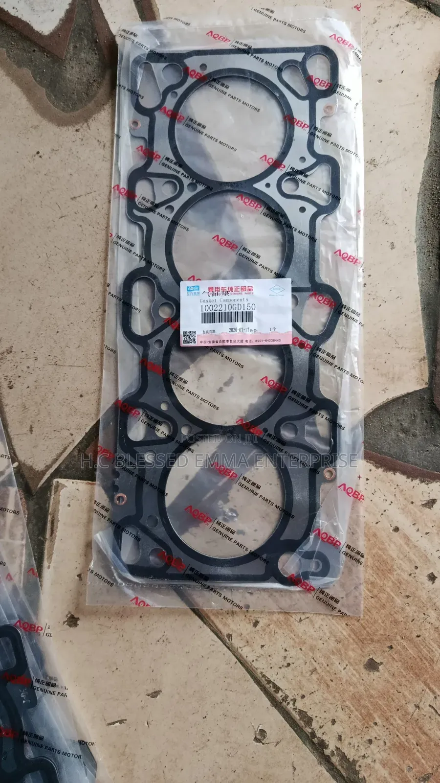 Original Iron Gasket for JAC T6 and T8