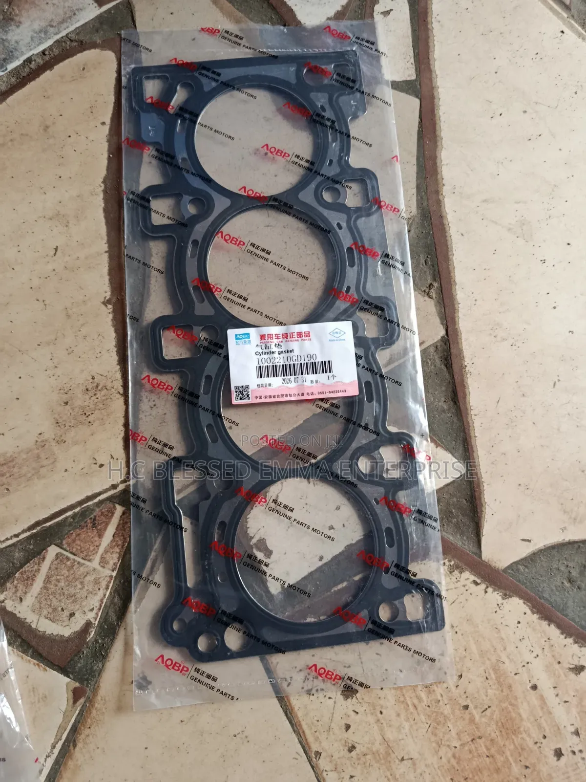 Original Iron Gasket for JAC T6 and T8
