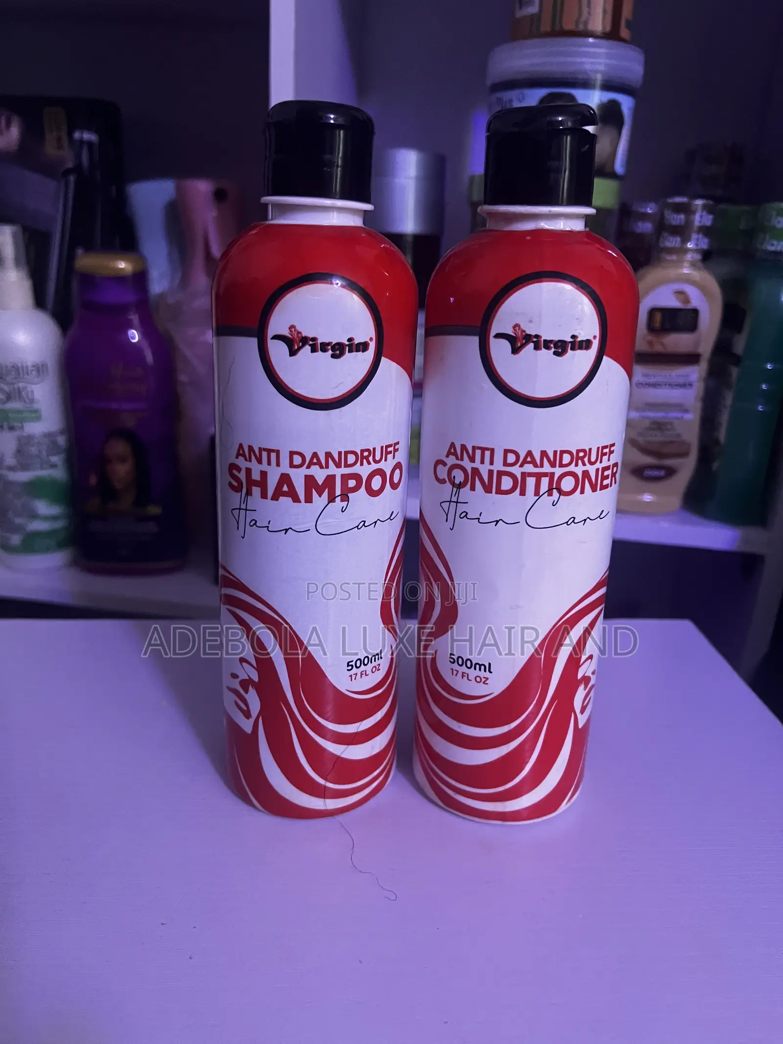 Anti Dandruff Shampoo and Conditioner Virgin