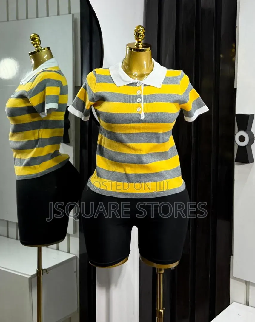 Bold Stripe Ladies Top
