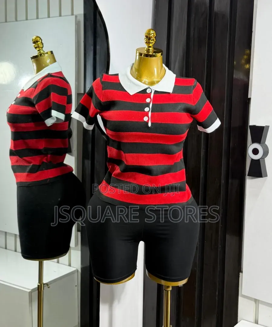 Bold Stripe Ladies Top