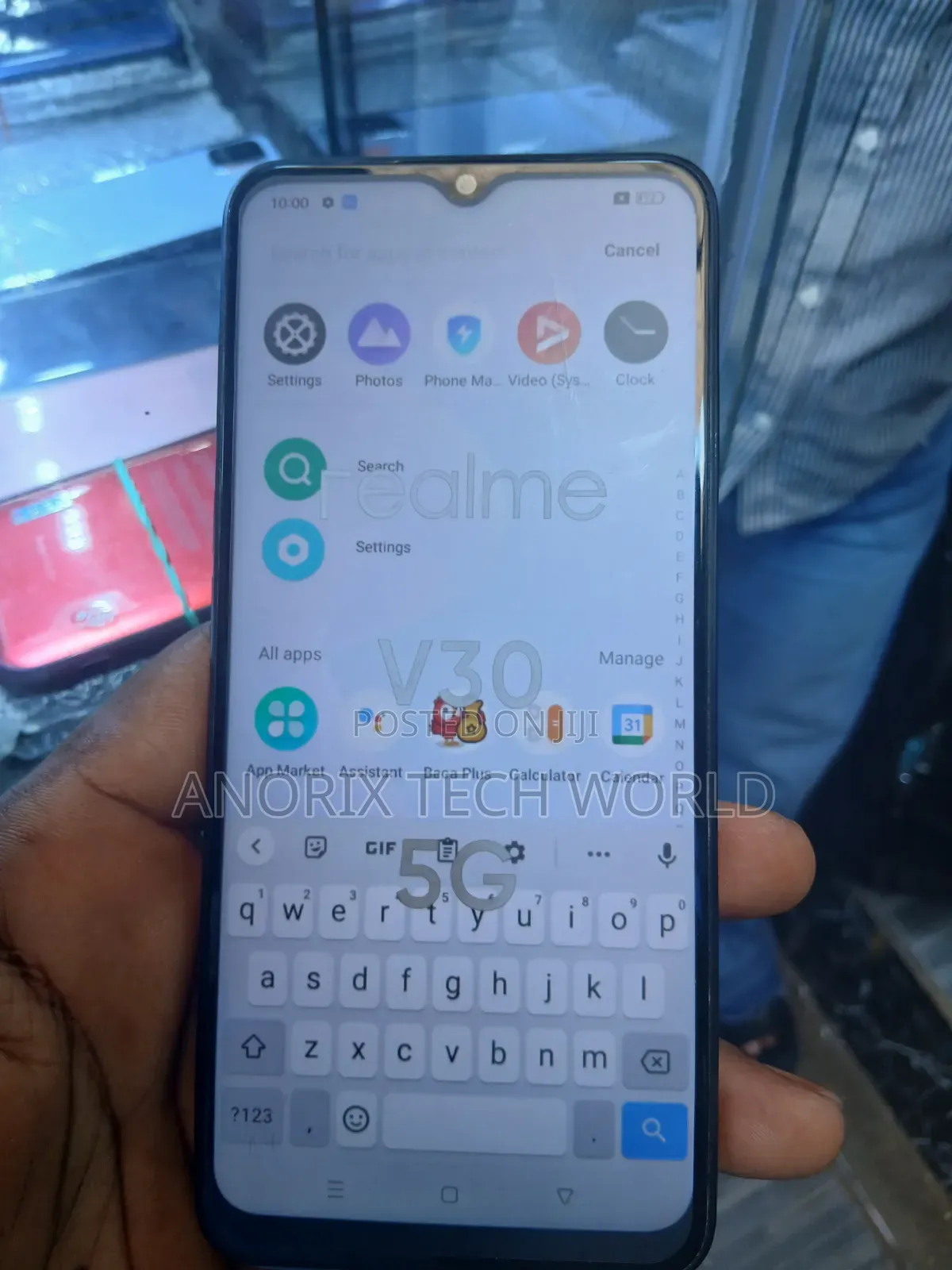 Realme V30 128 GB Black
