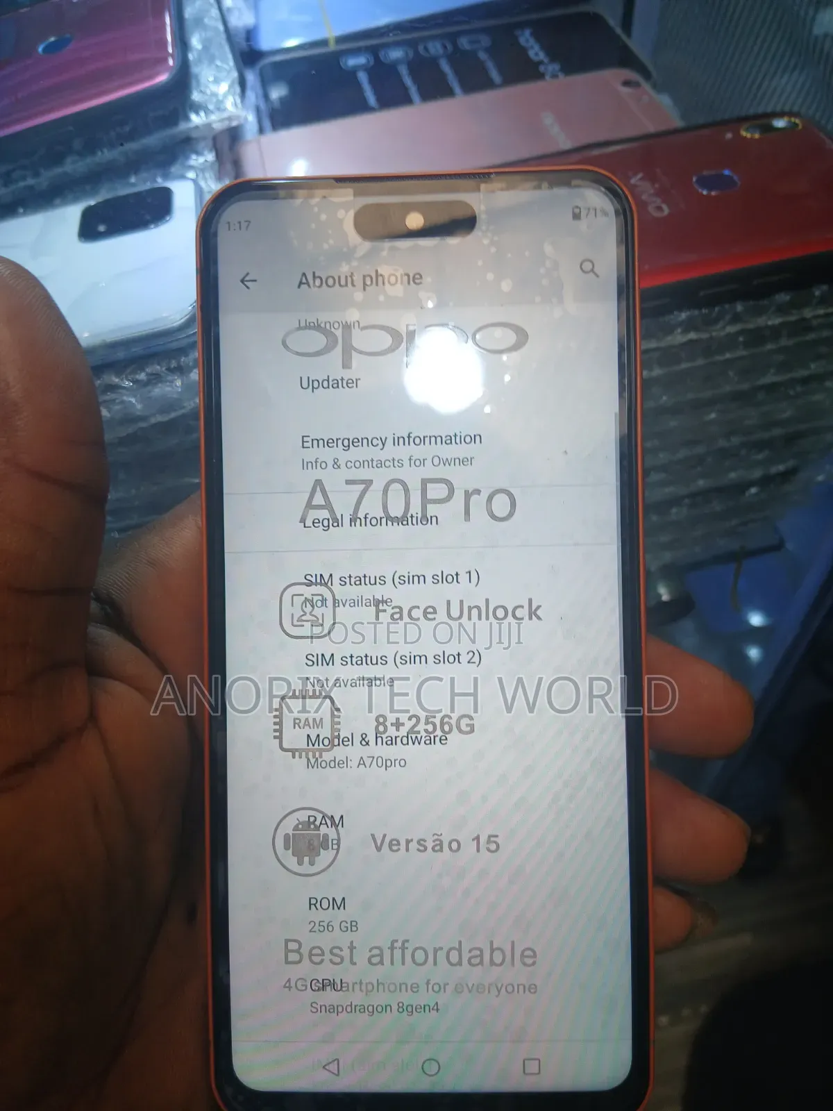 Oppo A72 5G 128 GB Orange