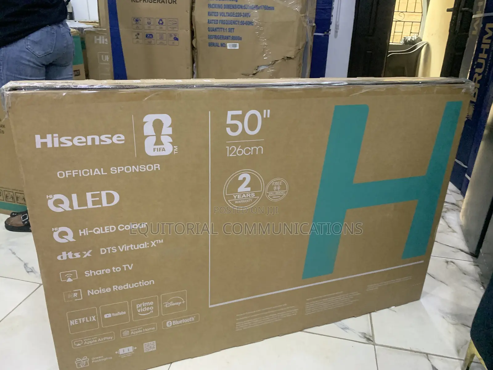 Hisense 50Q5S Smart QLED TV – 50 Inch Immersive Entertainment