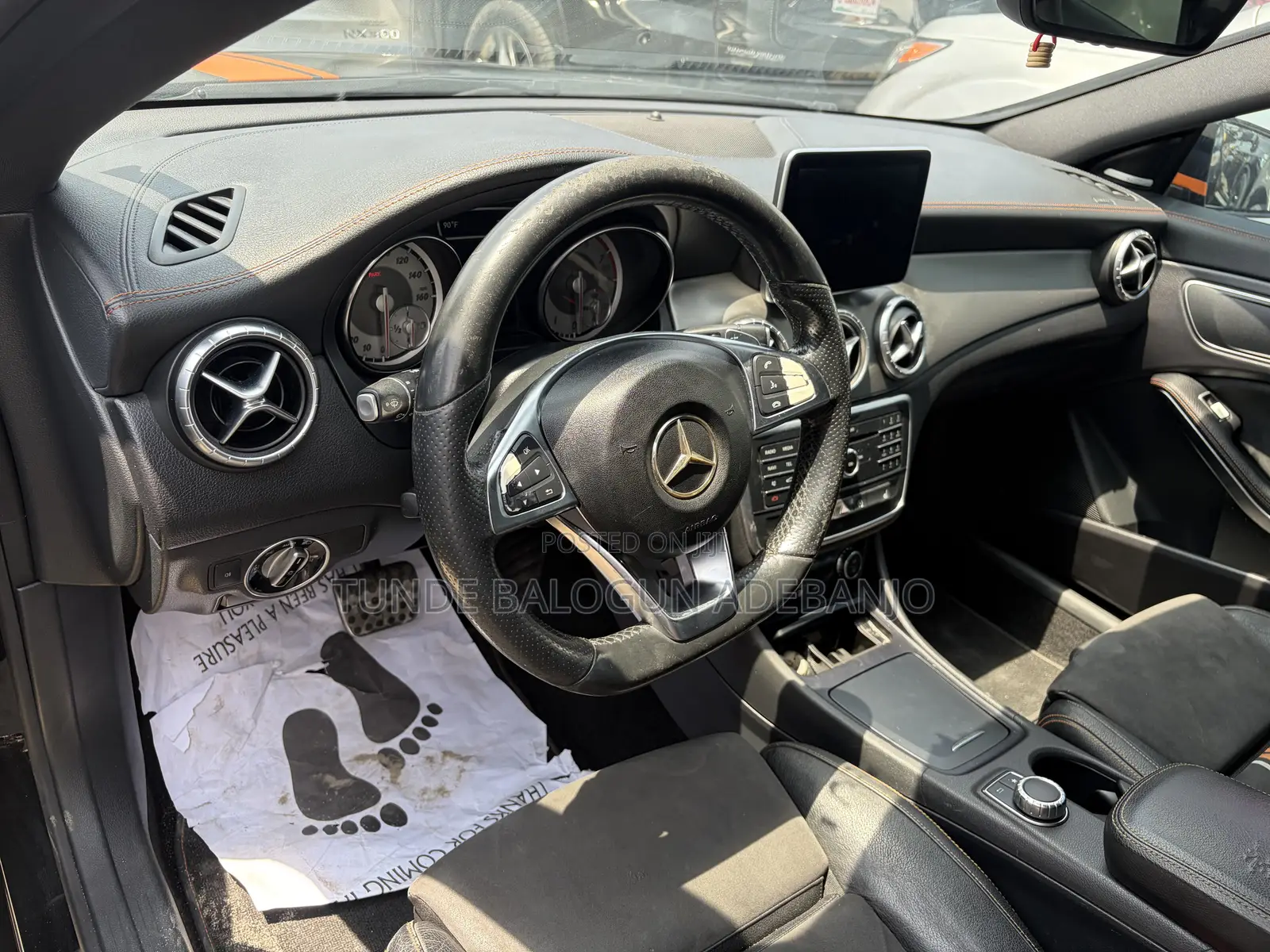 Mercedes-Benz CLA-Class 2016 Black