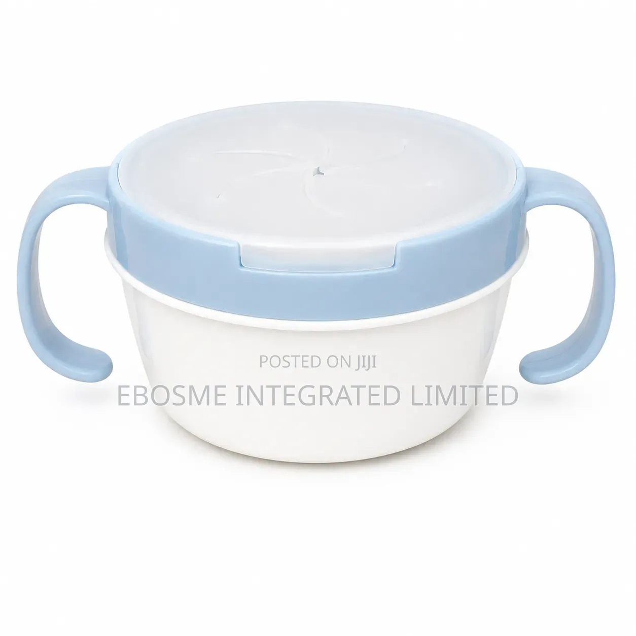 Kids Handled Spill-Resistant Snack Case With Lid