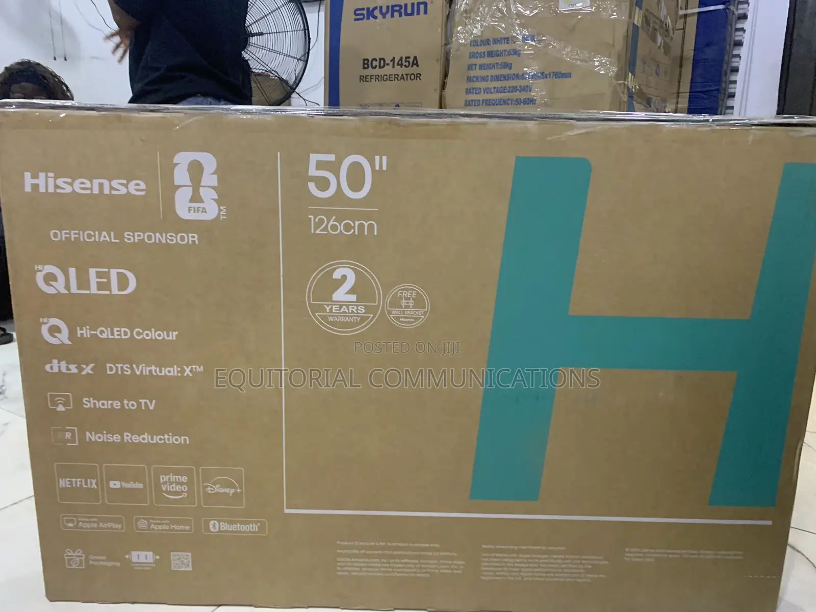Hisense 50Q5S Smart QLED Television – 50Inch Premium Picture Quality