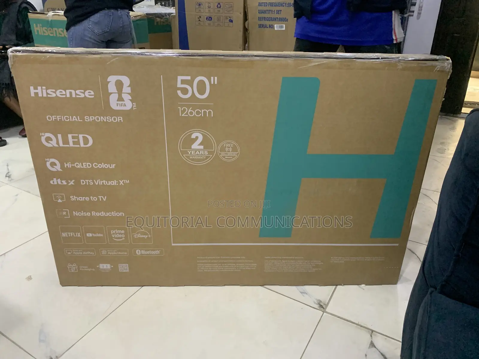 Hisense 50Q5S Smart QLED Television – 50Inch Premium Picture Quality