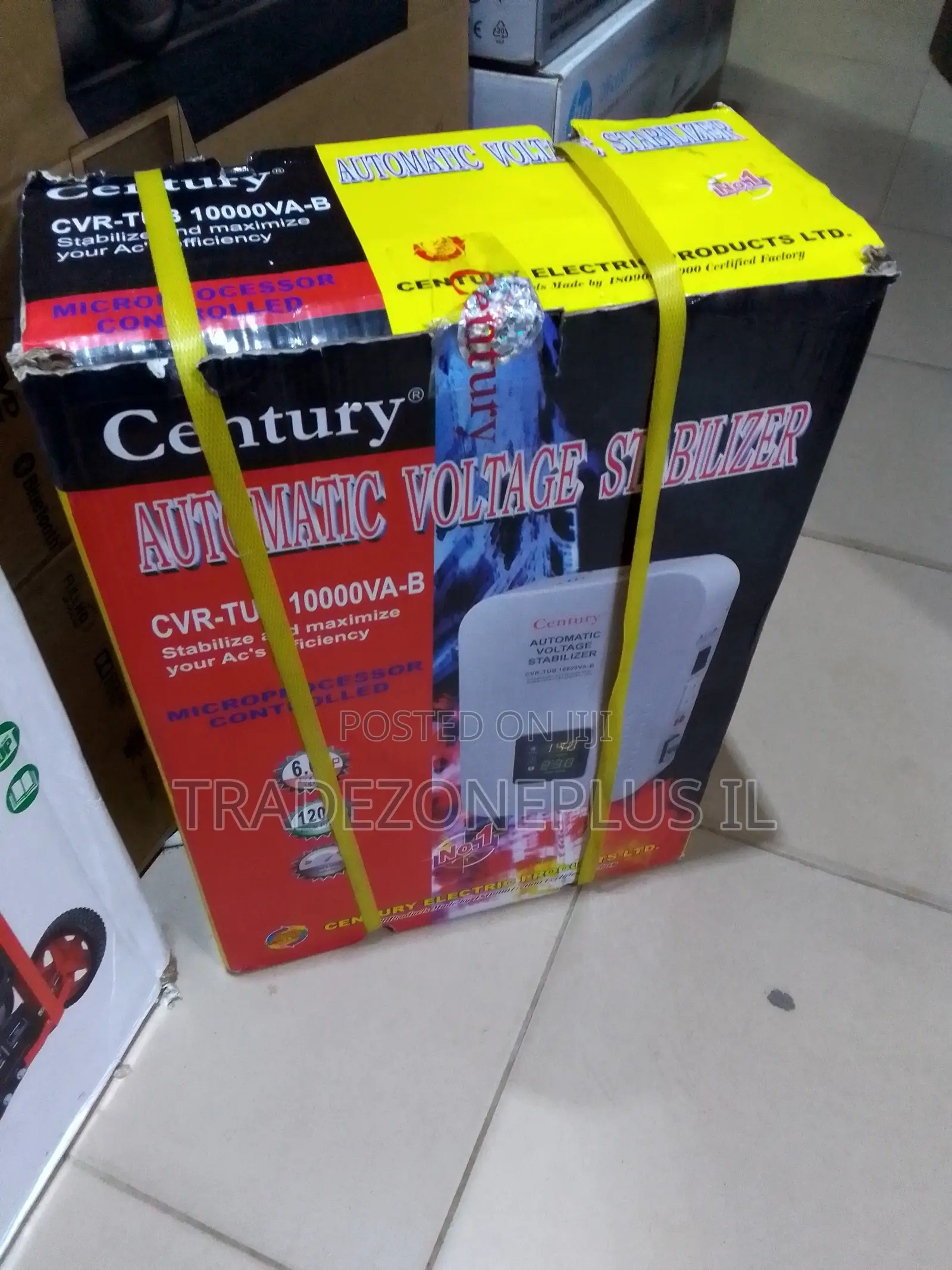 The Century CVR-TUB 10000VA Helps Regulate Inconsistent Mains Voltage
