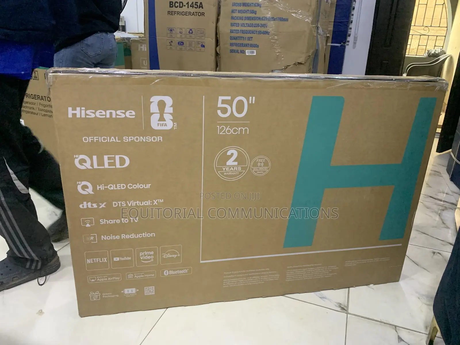 Hisense 50Q5S 50 Inch Smart TV – Rich Colour Experience
