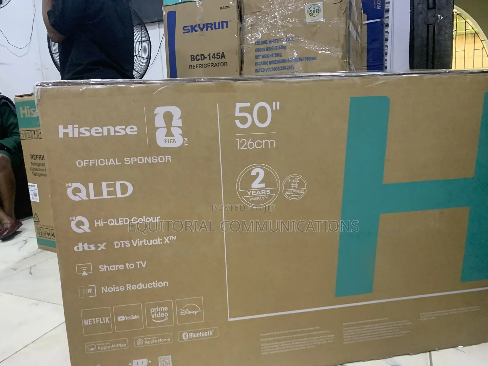 Hisense 50Q5S 50 Inch Smart TV – Rich Colour Experience