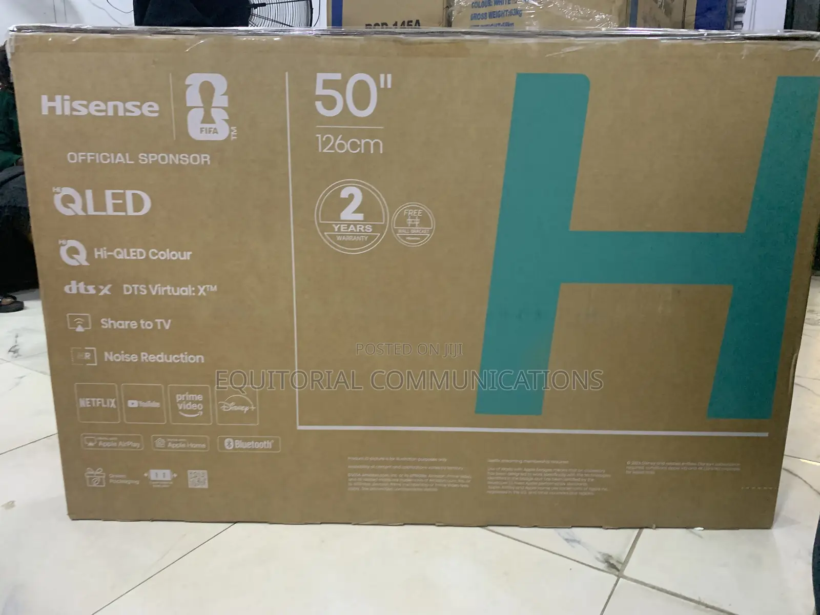 Hisense 50Q5S 50 Inch QLED TV – Hi-Qled Colour, Smart Entertainment