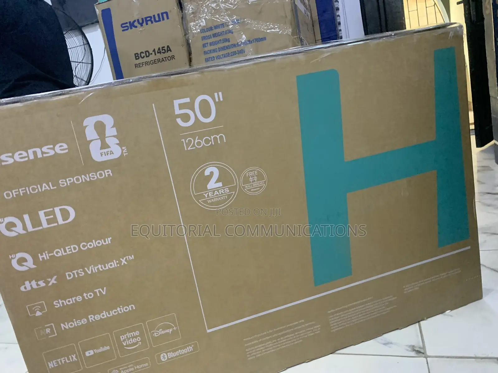 Hisense 50Q5S 50 Inch QLED TV – Hi-Qled Colour, Smart Entertainment