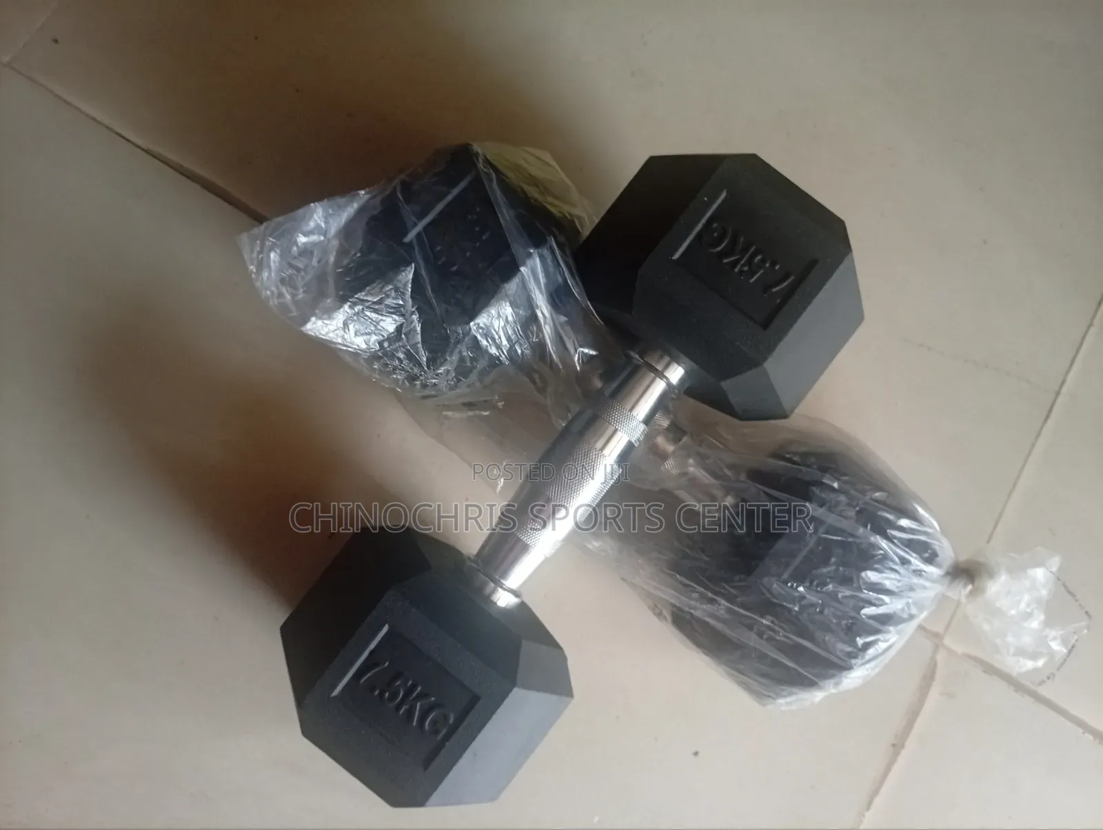 7 5kg Hex Dumbbells Cc