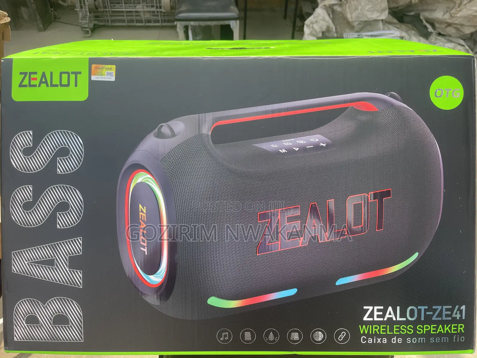 Zealot Ze41 With Speaker Stand