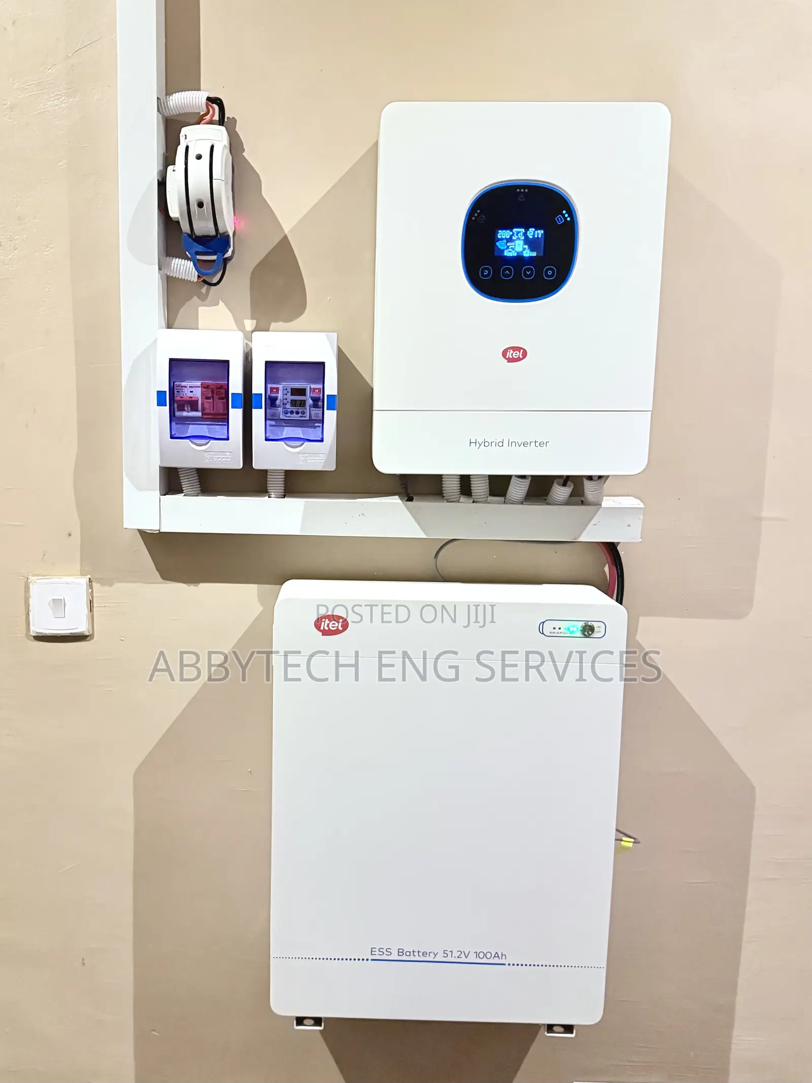 Complete 6kva-48v Inverter || 5kwh Lithium Battery on Promo