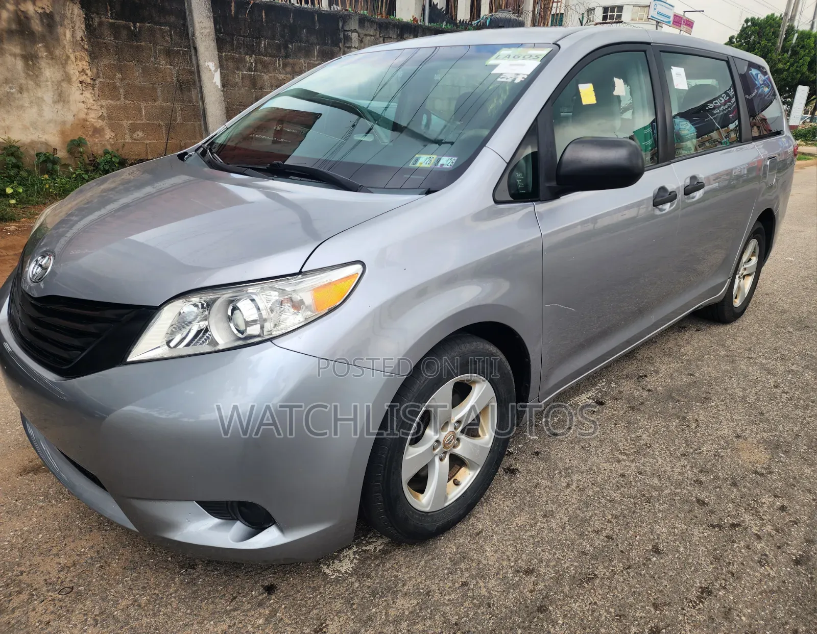 Toyota Sienna 2012 Gray