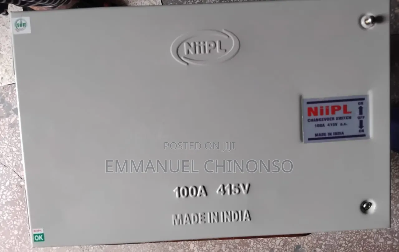 100A NiiPL Changeover Switch