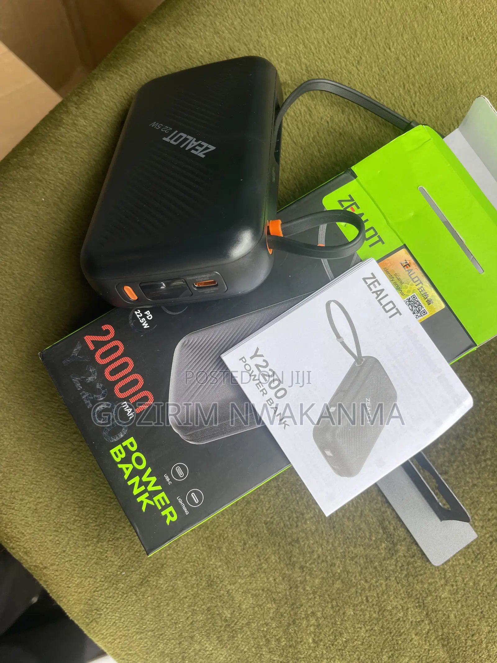 Zealot Mah Powerbank