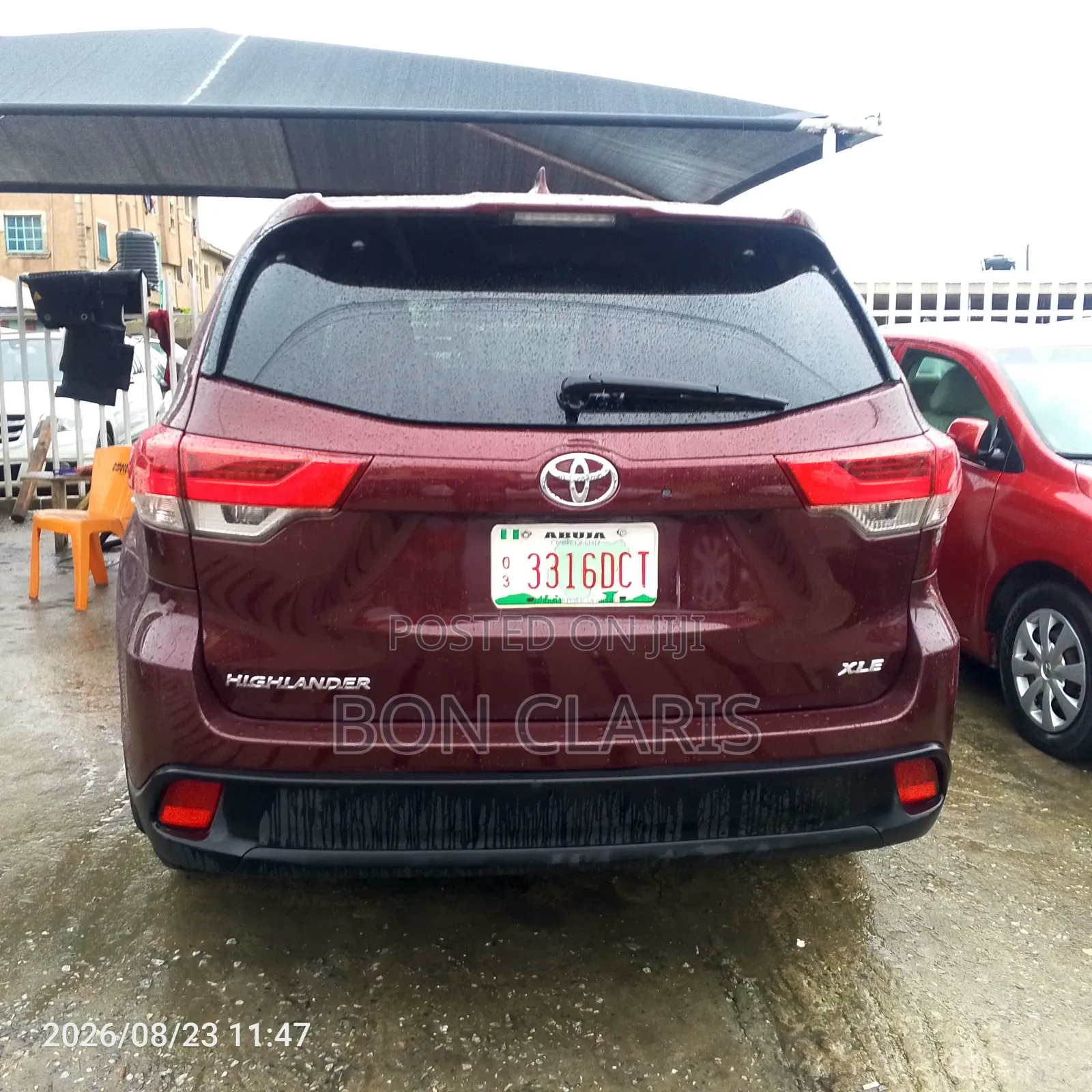 Toyota Highlander 2017 Red