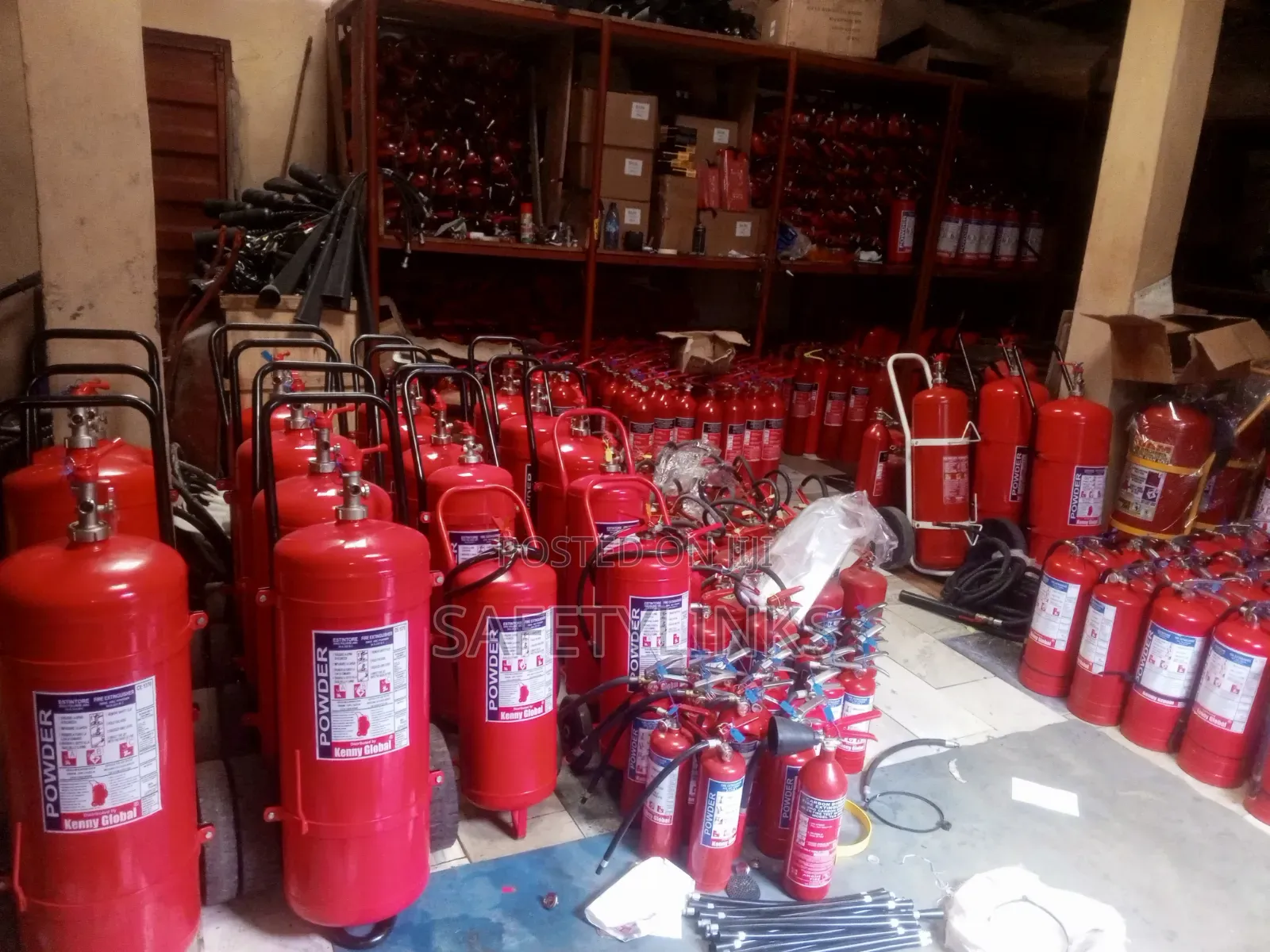 Co2 Fire Extinguisher on Wheels