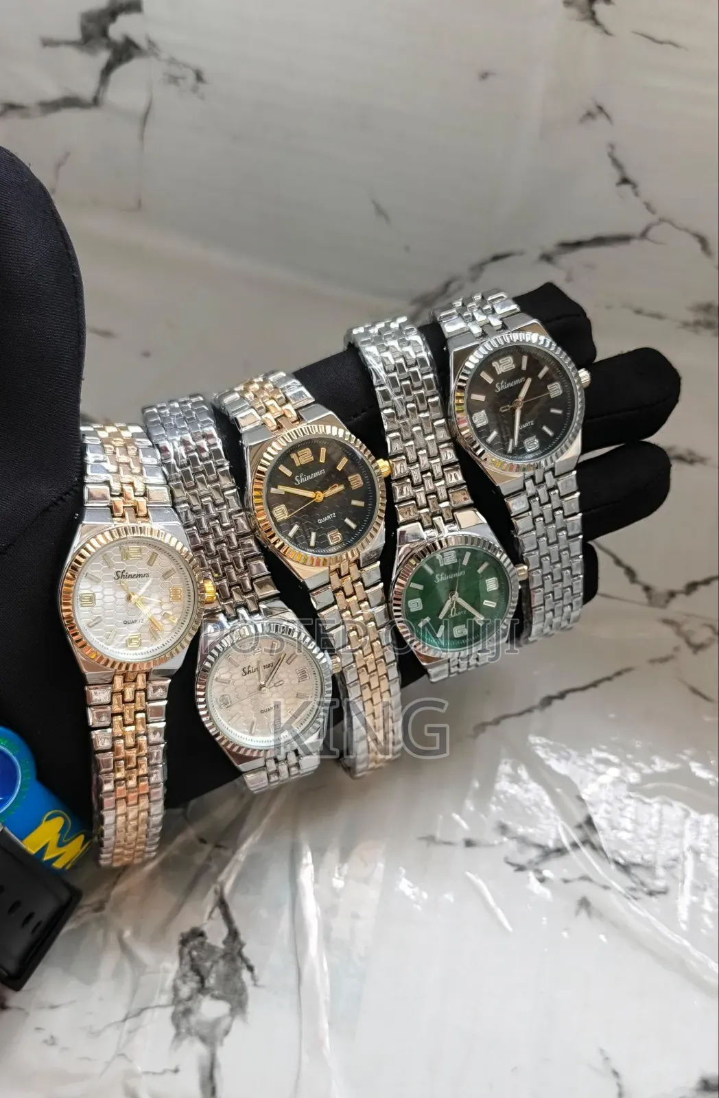Shining Star Unisex Classic Steel Dress Watches