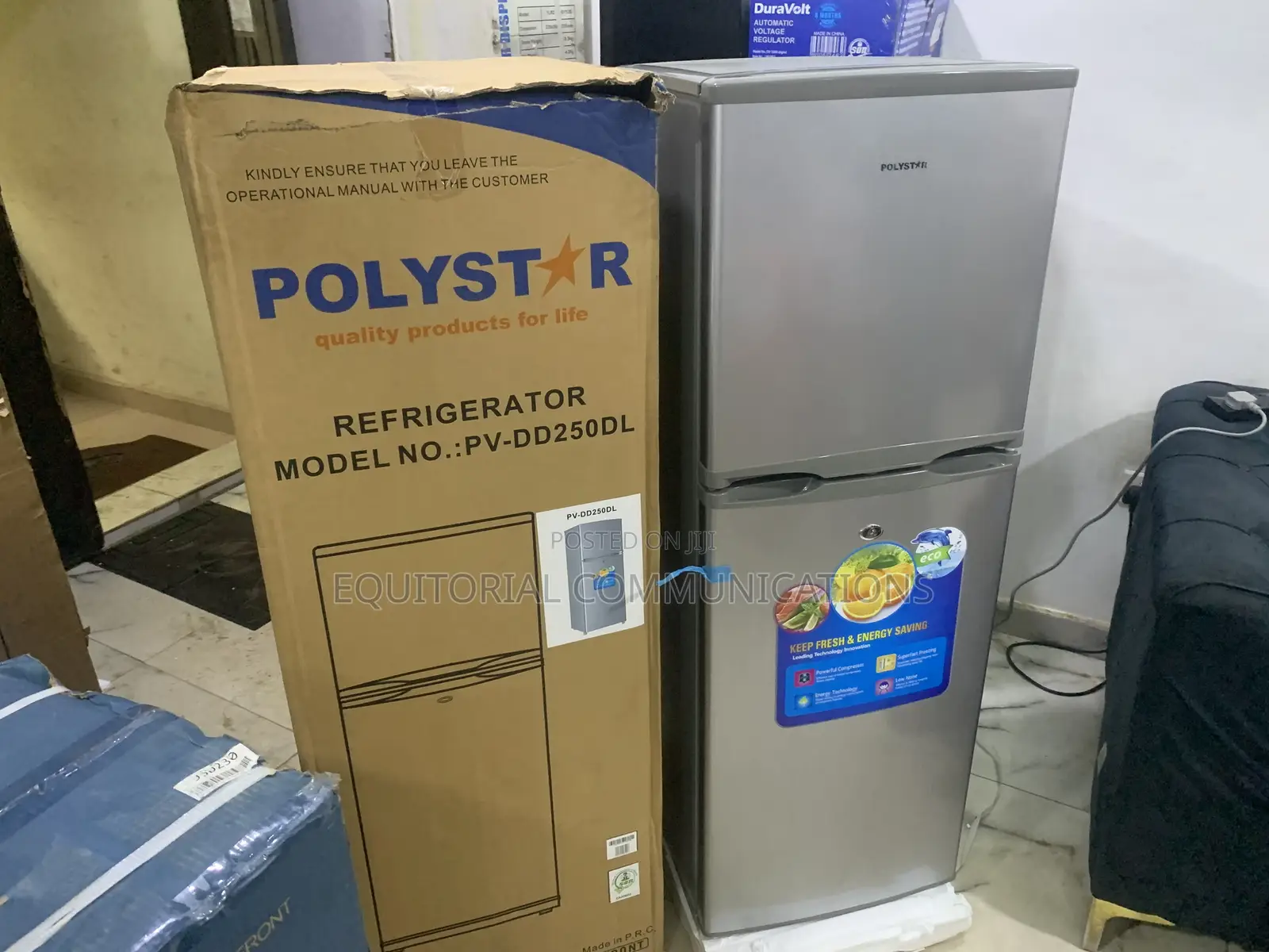 Polystar 250L Refrigerator - PV-DD250DL