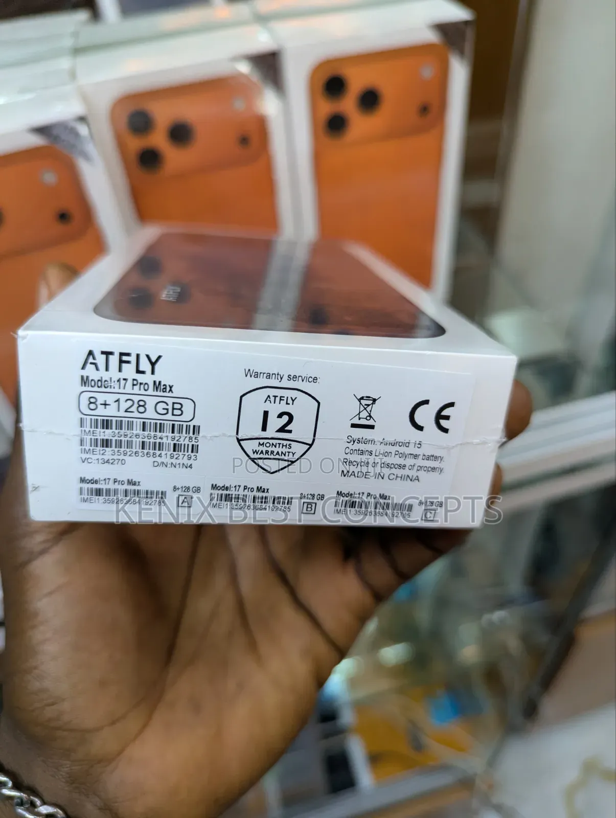 New Mobile Phone 128 GB