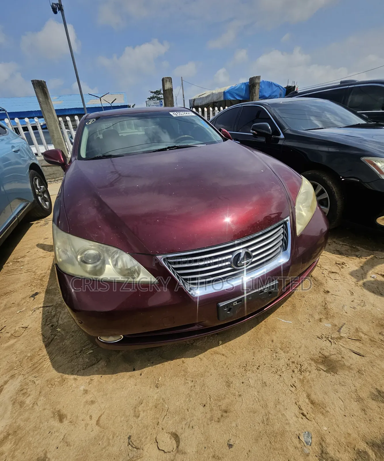Lexus ES 350 2008 Red