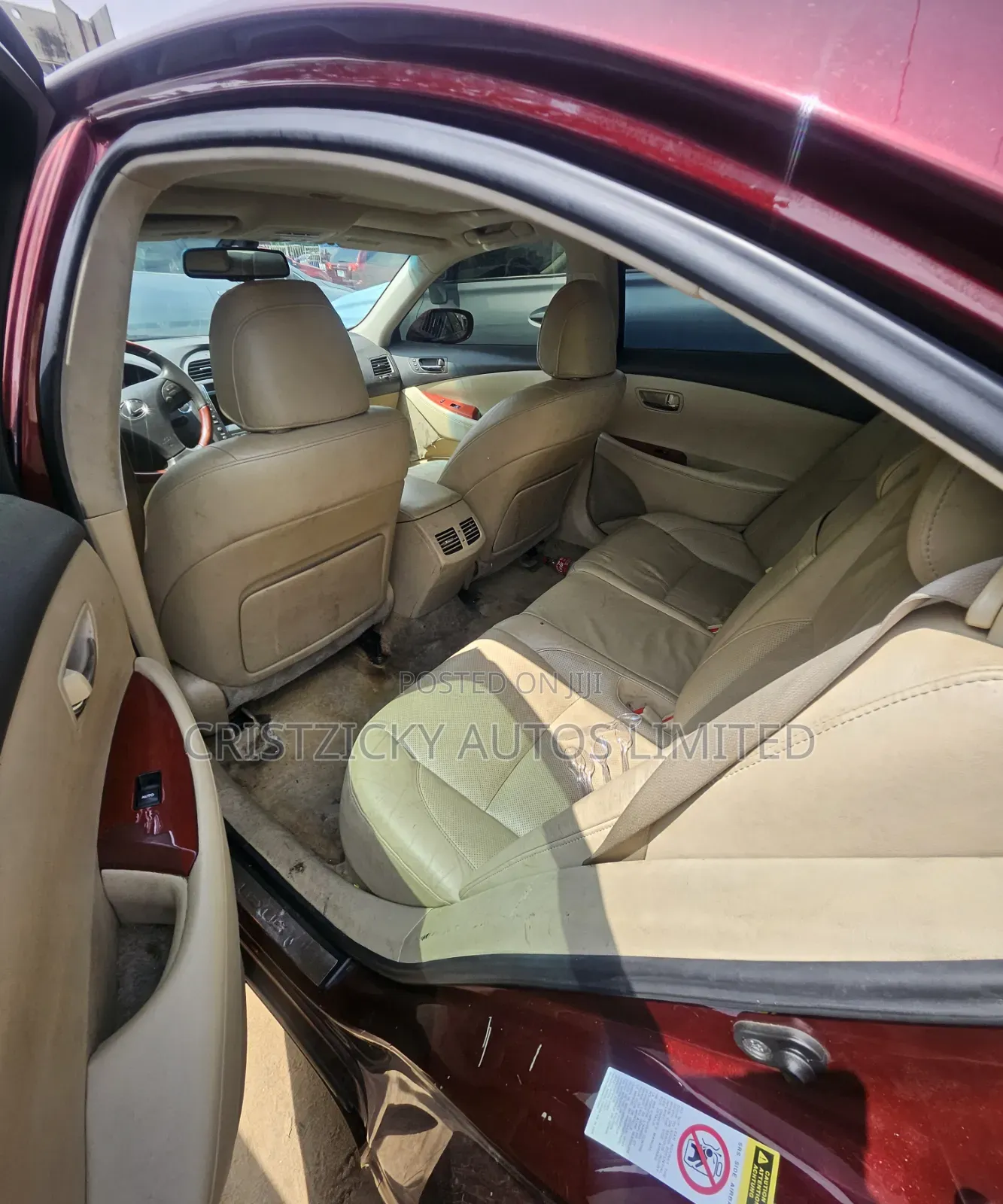Lexus ES 350 2008 Red