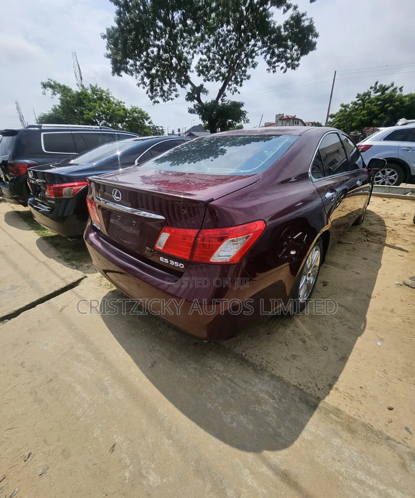 Lexus ES 350 2008 Red