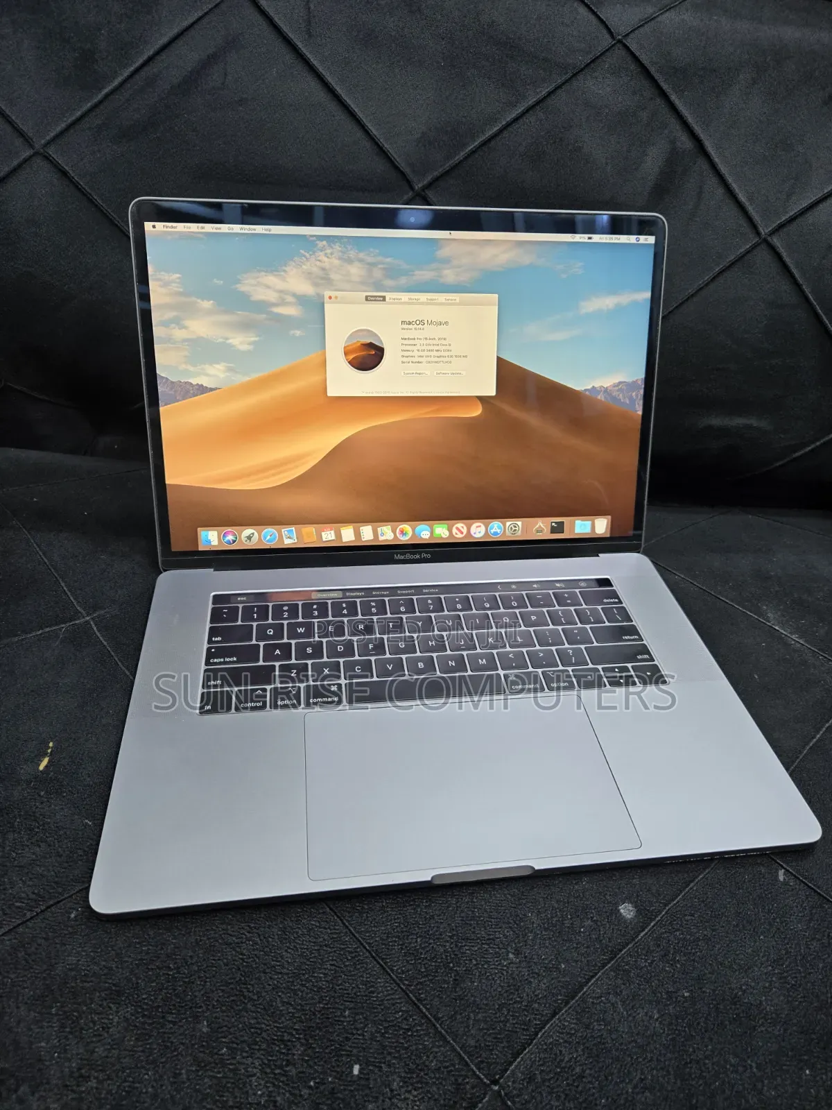 Laptop Apple MacBook Pro 2019 16GB Intel Core i9 SSD 512GB