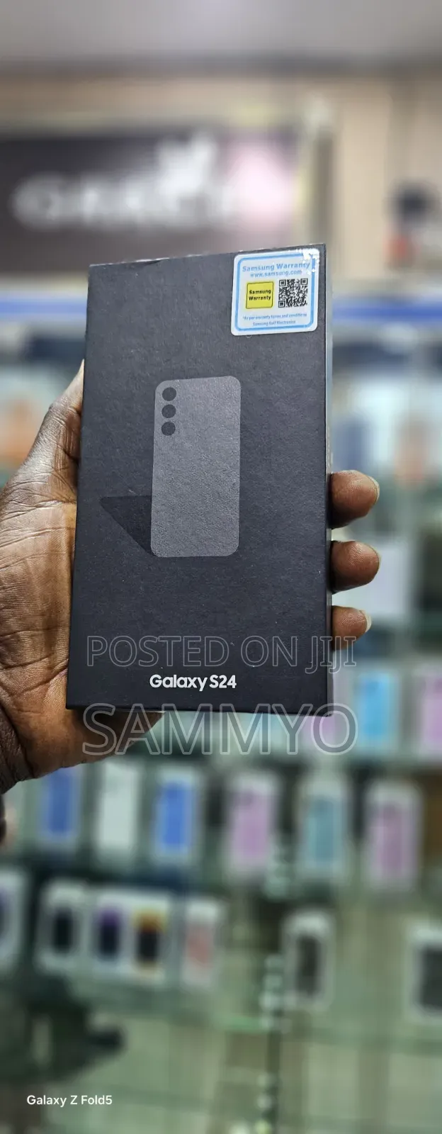 New Samsung Galaxy S24 256 GB Black