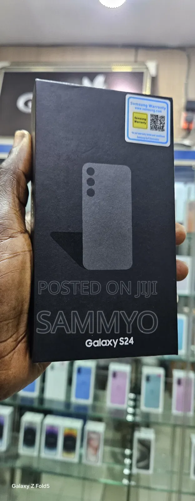 New Samsung Galaxy S24 256 GB Black