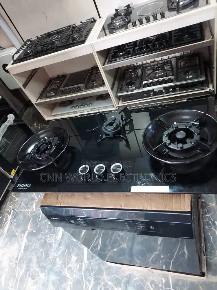 NEW Arrival Phima in-Built Cabinet Gas Cooker Folding 3Burners Oven