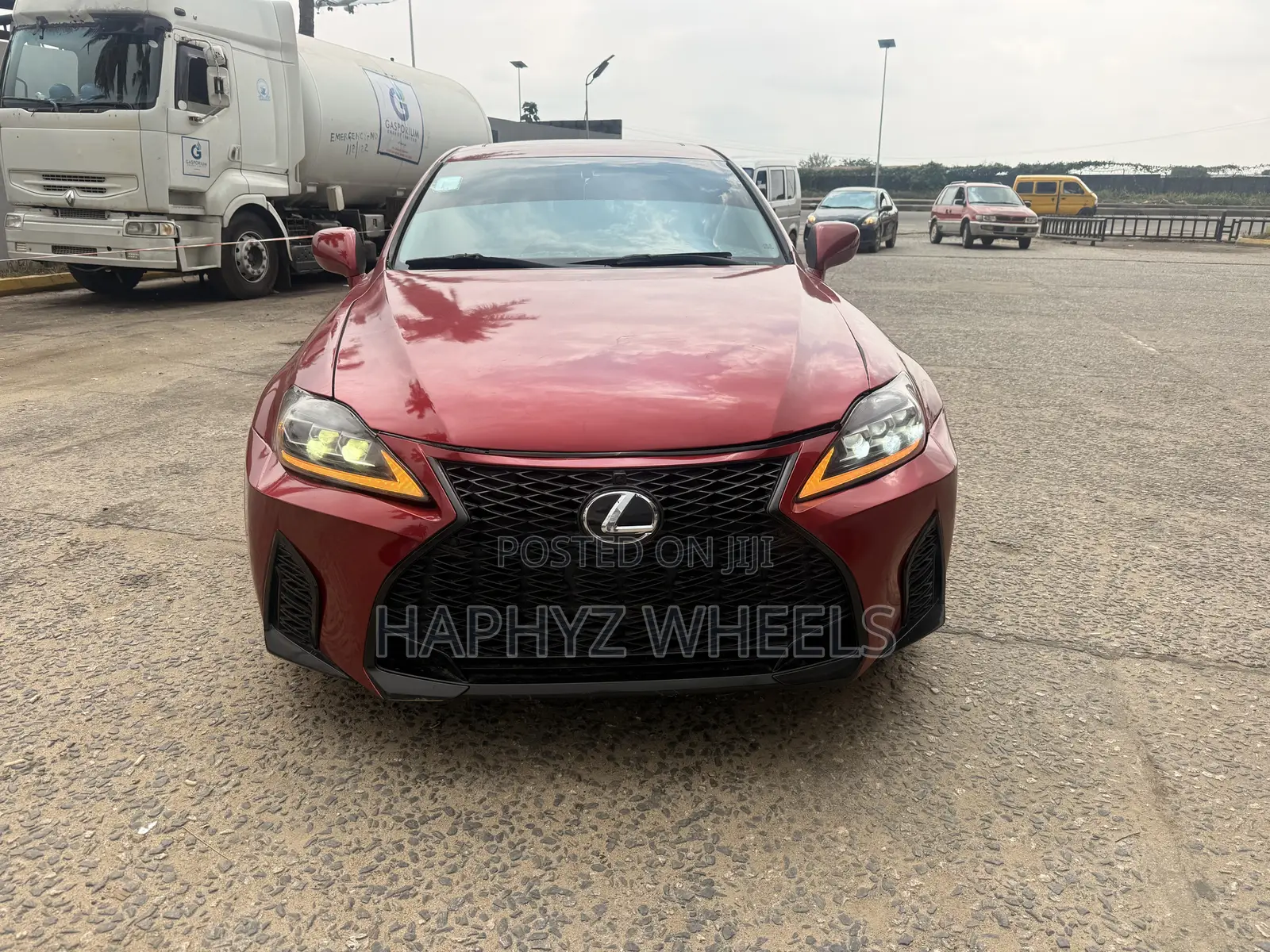 Lexus IS 250 2008 Burgundy