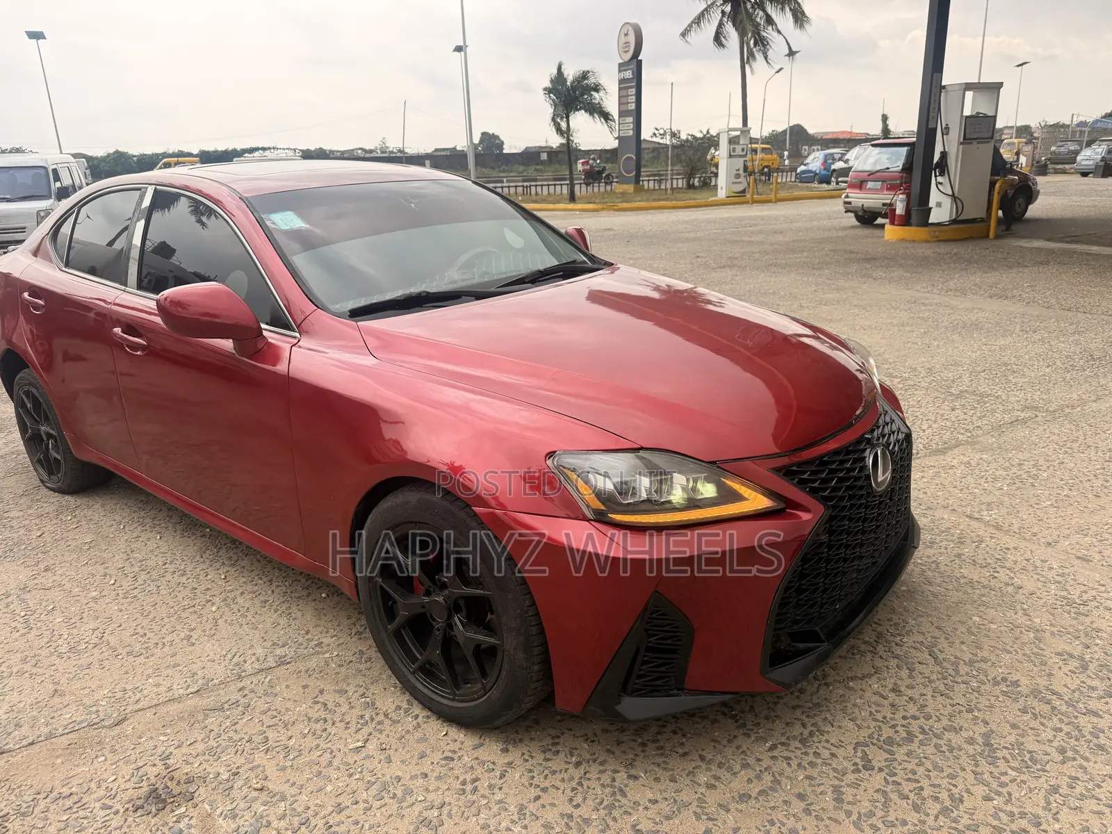 Lexus IS 250 2008 Burgundy