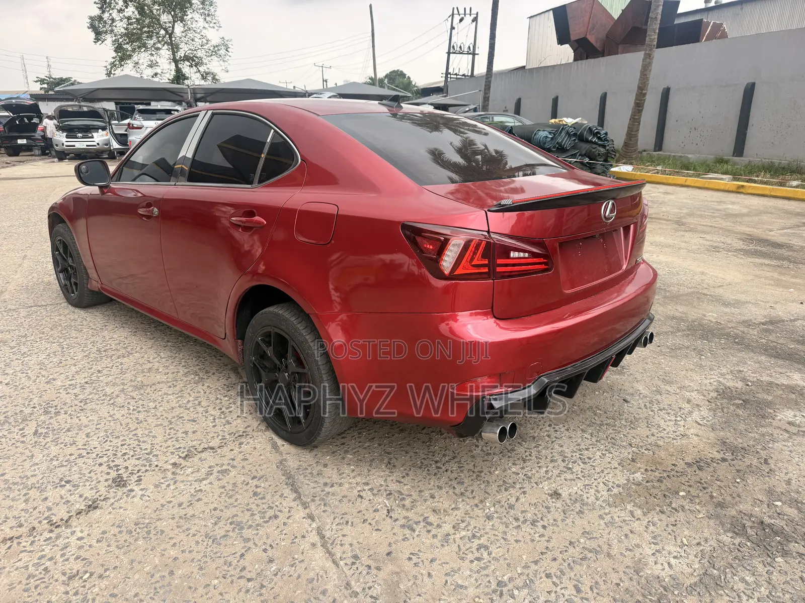 Lexus IS 250 2008 Burgundy