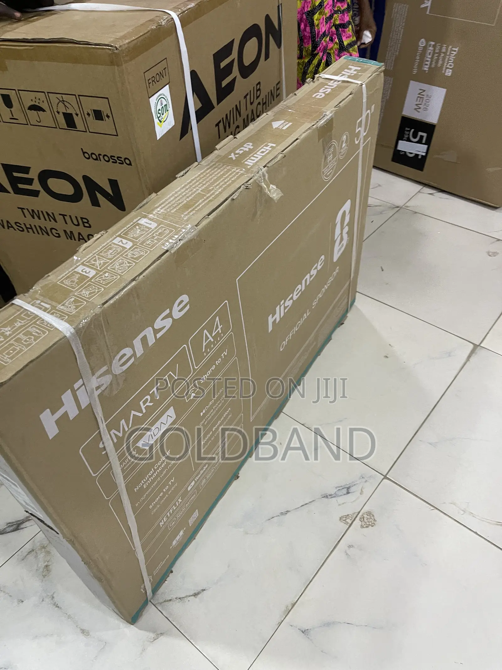 Hisense 50-Inch Smart LED TV – Brilliant Picture Smart Features