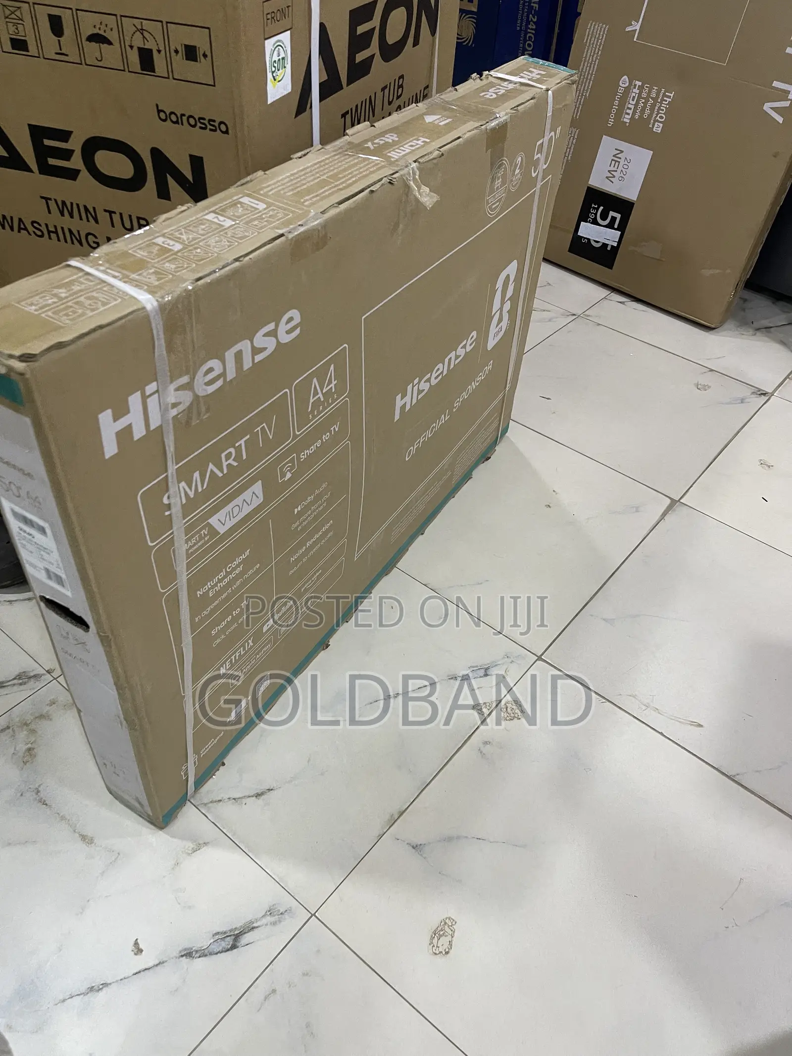 Hisense 50” Smart TV – Cinema Experience at Home