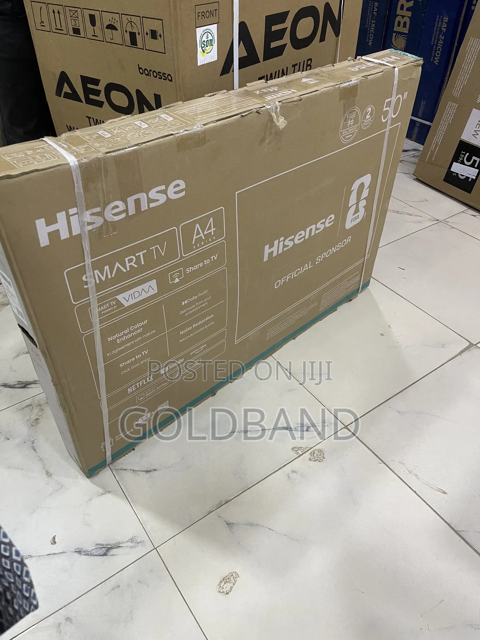 Hisense 50” Smart TV – Cinema Experience at Home